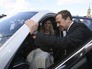 Председатель правительства РФ Дмитрий Медведев и двукратная чемпионка Игр XXXI Олимпиады по синхронному плаванию Наталья Ищенко Председатель правительства РФ Дмитрий Медведев и двукратная чемпионка Игр XXXI Олимпиады по синхронному плаванию Наталья Ищенко