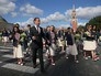 Председатель правительства РФ Дмитрий Медведев на Ивановской площади Московского Кремля с российскими спортсменами Председатель правительства РФ Дмитрий Медведев на Ивановской площади Московского Кремля с российскими спортсменами