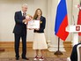 Сергей Собянин на церемонии награждения московских спортсменов и тренеров — победителей и призёров XXXI летней Олимпиады Сергей Собянин на церемонии награждения московских спортсменов и тренеров — победителей и призёров XXXI летней Олимпиады