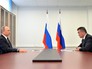 Президент России Владимир Путин и губернатор Приморского края Владимир Миклушевский Президент России Владимир Путин и губернатор Приморского края Владимир Миклушевский