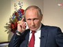 Президент России Владимир Путин дает интервью Президент России Владимир Путин дает интервью