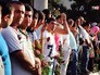 Жители Узбекистана на церемонии прощания с президентом Исламом Каримовым Жители Узбекистана на церемонии прощания с президентом Исламом Каримовым