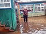 Жители в зоне паводка Жители в зоне паводка