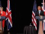 Премьер-министр Великобритании Тереза Мэй и президент США Барак Обама Премьер-министр Великобритании Тереза Мэй и президент США Барак Обама