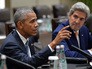 Президент США Барак Обама и государственный секретарь США Джон Керри во время встречи в Ханчжоу с президентом РФ Владимиром Путиным Президент США Барак Обама и государственный секретарь США Джон Керри во время встречи в Ханчжоу с президентом РФ Владимиром Путиным