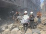 На месте взрыва в Сирии На месте взрыва в Сирии