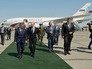 Президент России Владимир Путин в аэропорту Самарканда Президент России Владимир Путин в аэропорту Самарканда