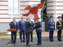 Президент России Владимир Путин во время торжественной церемонии открытия Тульского суворовского военного училища Президент России Владимир Путин во время торжественной церемонии открытия Тульского суворовского военного училища