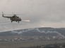 Вертолет Ми-8 во время учений Вертолет Ми-8 во время учений