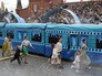 Театрализованное представление на Красной площади в Москве в честь Дня города Театрализованное представление на Красной площади в Москве в честь Дня города
