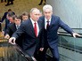 Президент России Владимир Путин и мэр Москвы Сергей Собянин принимают участие в церемонии ввода в эксплуатацию транспортного Московского центрального кольца Президент России Владимир Путин и мэр Москвы Сергей Собянин принимают участие в церемонии ввода в эксплуатацию транспортного Московского центрального кольца