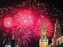 Праздничный салют над Красной площадью в рамках празднования Дня города Москвы Праздничный салют над Красной площадью в рамках празднования Дня города Москвы