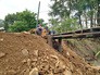 Спасатели МЧС строят временный мост Спасатели МЧС строят временный мост