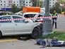 ДТП на Кутузовском проспекте с участием машины полиции ДТП на Кутузовском проспекте с участием машины полиции