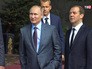 Владимир Путин, Дмитрий Медведев и Сергей Аксенов Владимир Путин, Дмитрий Медведев и Сергей Аксенов