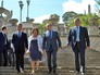Владимир Путин, глава Республики Крым Сергей Аксёнов, Председатель Правительства Дмитрий Медведев и генеральный директор ГБК Владимир Путин, глава Республики Крым Сергей Аксёнов, Председатель Правительства Дмитрий Медведев и генеральный директор ГБК