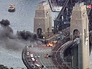 Горящий автобус на мосту Харбор-Бридж в Сиднее Горящий автобус на мосту Харбор-Бридж в Сиднее