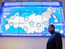 Карта хода голосования в разных регионах России Карта хода голосования в разных регионах России