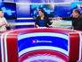 Кандидаты в депутаты национального парламента Грузии во время прямого эфира Кандидаты в депутаты национального парламента Грузии во время прямого эфира