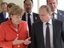 Владимир Путин и Ангела Меркель Владимир Путин и Ангела Меркель