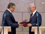 Мэр Москвы Сергей Собянин и губернатор Ставропольского края Владимир Владимиров Мэр Москвы Сергей Собянин и губернатор Ставропольского края Владимир Владимиров