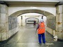 Ремонтные работы на станции метро "Охотный рад" Ремонтные работы на станции метро "Охотный рад"