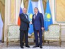 Президент России Владимир Путин и президент Казахстана Нурсултан Назарбаев Президент России Владимир Путин и президент Казахстана Нурсултан Назарбаев