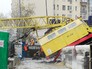 Последствия падения строительного крана Последствия падения строительного крана