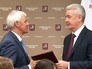 Сергей Собянин и Владимир Черников Сергей Собянин и Владимир Черников