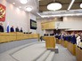 Президент России Владимир Путин на заседании Госдумы РФ Президент России Владимир Путин на заседании Госдумы РФ