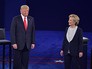Кандидаты в президенты США Дональд Трамп и Хилари Клинтон Кандидаты в президенты США Дональд Трамп и Хилари Клинтон