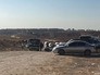 Гуманитарный коридор у трассы Кастелло на севере Алеппо в Сирии Гуманитарный коридор у трассы Кастелло на севере Алеппо в Сирии