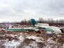 Последствия крушения вертолета Ми-8 Последствия крушения вертолета Ми-8