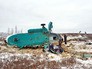 Последствия крушения вертолета Ми-8 Последствия крушения вертолета Ми-8
