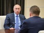 Президент России Владимир Путин и глава "Газпрома" Алексей Миллер Президент России Владимир Путин и глава "Газпрома" Алексей Миллер