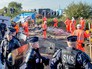 Снос палаточного городока мигрантов во Франции Снос палаточного городока мигрантов во Франции
