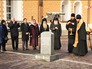 Освящение закладного камня на месте гибели князя Сергея Александровича Освящение закладного камня на месте гибели князя Сергея Александровича