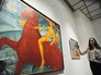 Картина "Купание красного коня" Кузьмы Петрова-Водкина в Третьяковской галереи Картина "Купание красного коня" Кузьмы Петрова-Водкина в Третьяковской галереи
