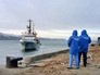 Врачи Магадана встречают траулер Врачи Магадана встречают траулер