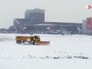 Снегопад в аэропорту Снегопад в аэропорту