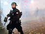 Полиция США разгоняет митинг Полиция США разгоняет митинг