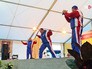 Коллектив "Русские богатыри" выступили перед российскими военными в Сирии Коллектив "Русские богатыри" выступили перед российскими военными в Сирии