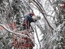 Электрики устраняют последствия ледяного дождя Электрики устраняют последствия ледяного дождя