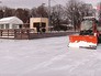 Заливка катка в Парке Горького Заливка катка в Парке Горького