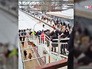 Не очищенный от снега надземный переход Не очищенный от снега надземный переход