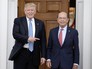 Избранный президент США Дональд Трамп и миллиардер Уилбур Росс Избранный президент США Дональд Трамп и миллиардер Уилбур Росс