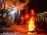 Участники акции, посвященной годовщине начала событий на Майдане Участники акции, посвященной годовщине начала событий на Майдане