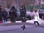 Полиция на месте убийства Полиция на месте убийства
