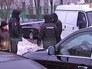 Полиция на месте убийства Полиция на месте убийства