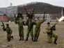 Показательное выступление морских пехотинцев Показательное выступление морских пехотинцев